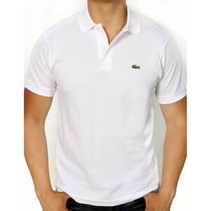 Lacoste Mens Polo Shirt Short Sleeve 100% Cotton Size 7 XL